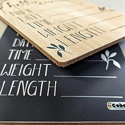 Cohas Hello World Newborn Baby Announcement Printed
