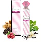 PB ParfumsBelcam Pink Kiss Eau de Toilette Spray for Women – Sweet Gourmand Fragrance with Raspberry, Brown Sugar & Vanilla – Playful Feminine Perfume, Affordable Everyday Fragrance, 2.5 Fl Oz