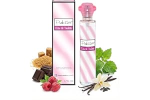 PB ParfumsBelcam Pink Kiss Eau de Toilette Spray for Women – Sweet Gourmand Fragrance with Raspberry, Brown Sugar & Vanilla –