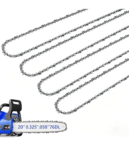 Amazon.com: NEO-TEC 24/25 Inch Chainsaw Chain 3/8'' Pitch 0.058