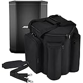 Hzycwgone Cover for Bose S1 Pro/S1 Pro+ Portable Bluetooth Speaker System,S1 Pro Travel Carrying Case Shoulder Bag w/Extra Pockets for Microphone,Charger,Cable,Accessories(Black)