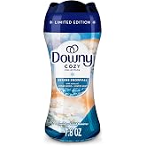 Downy In-Wash Laundry Scent Booster Beads, Long-Lasting Serene Snowfall Scent Beads, 7.8 oz