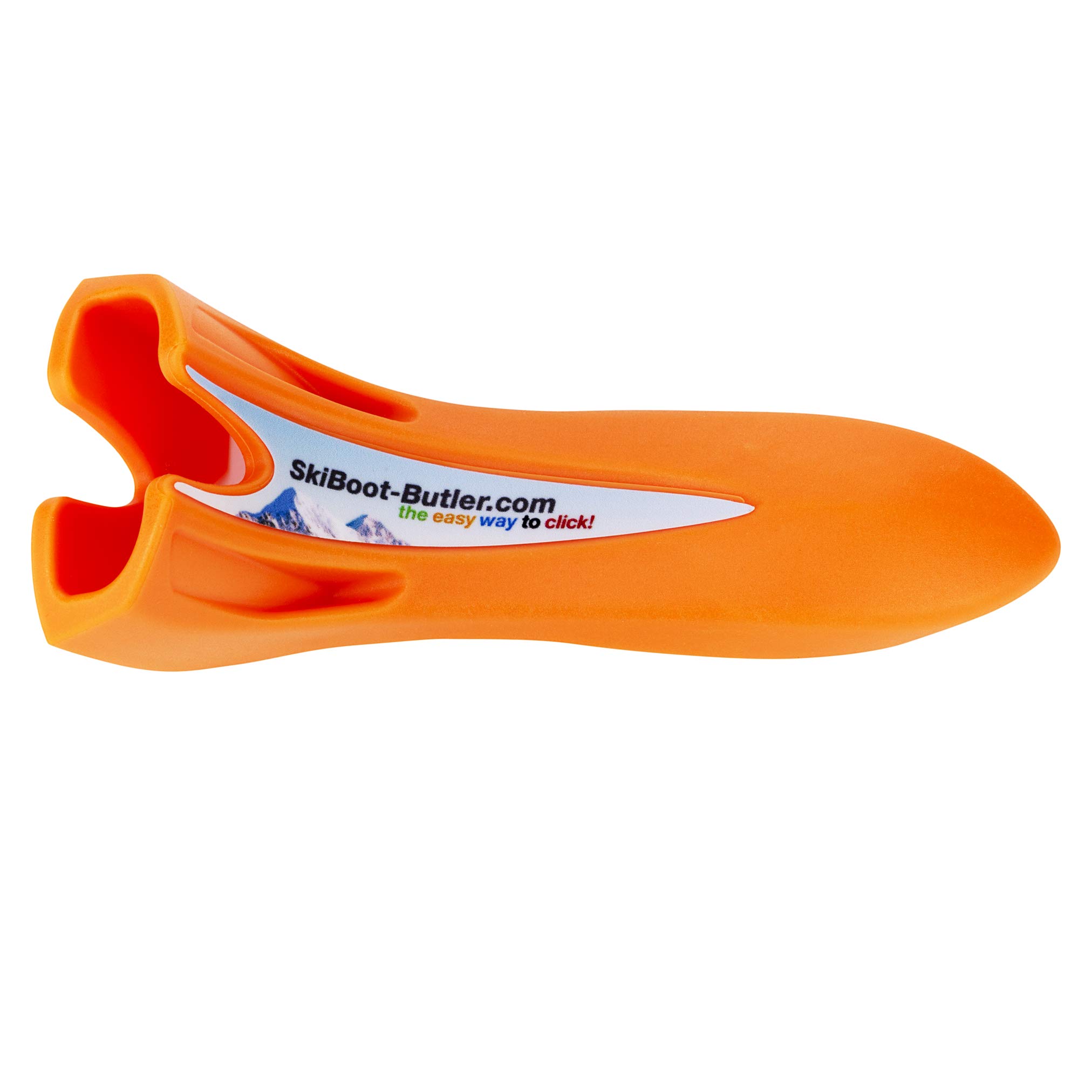 SkiBoot Butler - orange - closing device for ski boot buckles