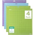 Cricut Cutting Mat Variety Pack (4 Count, 12in x 12in) | For Explore & Maker Machines - Includes 2 StandardGrip, 1 LightGrip,