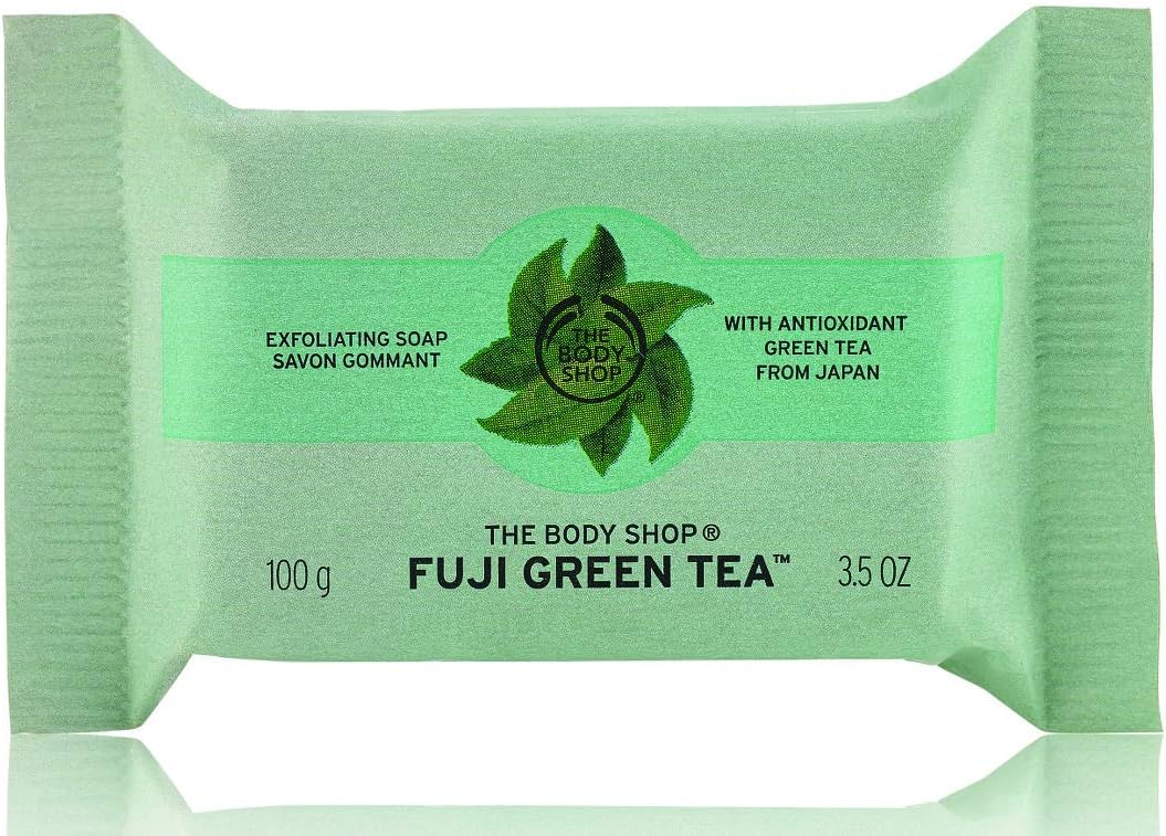 The Body shop Fuji Green Tea Exfoliating Soap, 100g Amazon.co.uk Beauty