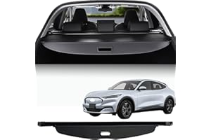 Housse de coffre pour Ford Mustang Mach-E 2021, 2022, 2023, 2024 et 2025, fonctionnelle et rétractable, protection de l'intim