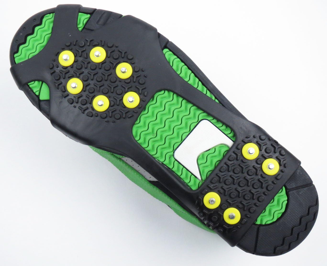 Amazon ワンタッチ 滑り止め ノンスリップ ソール 滑らない 靴用 スパイク ノンスリップ Non Slip スノーシュー