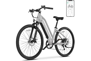 TS TST GRP LLC TST Electric Bike for Adults, with 750-1100 W(Peak) Motor, Speed Can Reach 25-28 mph, 36V Battery, Max Travel 40-60 Miles, Equipped with 26 * 1.95" Tyres, and 7-Speed Ebike