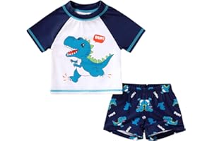Toddler Baby Boys Short Sleeve Set Kids Boy Summer Casual 2-Piece Outfit with Cool Graphic Print