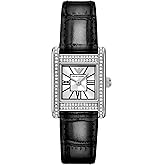 Emporio Armani Two-Hand Rectangular Women's Watch; Dress Watch for Women