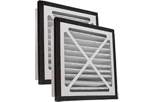 FILTER-MONSTER.COM Filter-Monster - Replacement MERV 13 Bundle - Compatible with Zephyr VGF Series 14x14x3 Whole Home Return Air Grille Filter, 2 Pack Replacement Bundle