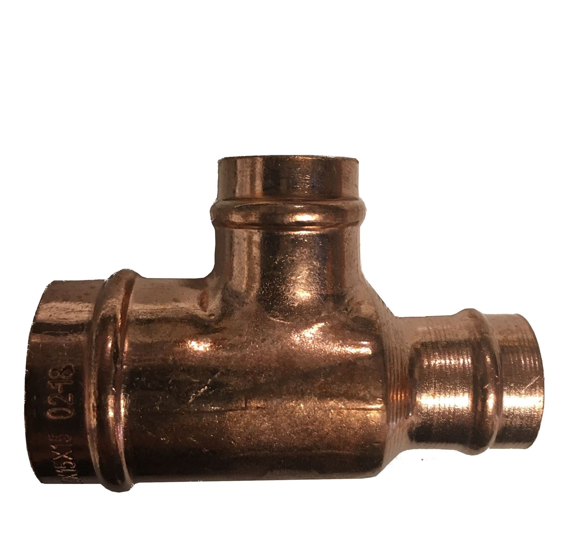 28mm x 22mm x 22mm Solder Ring Reducing Tee