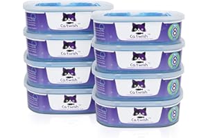 NAEPPBAIG Cat Litter Refills Compatible with Litter Genie and Pet Genie Pail (8 Pack)