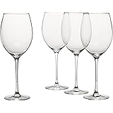 Lenox Tuscany Classics 4-piece Bordeaux Glass Set, 3.35 LB, Clear