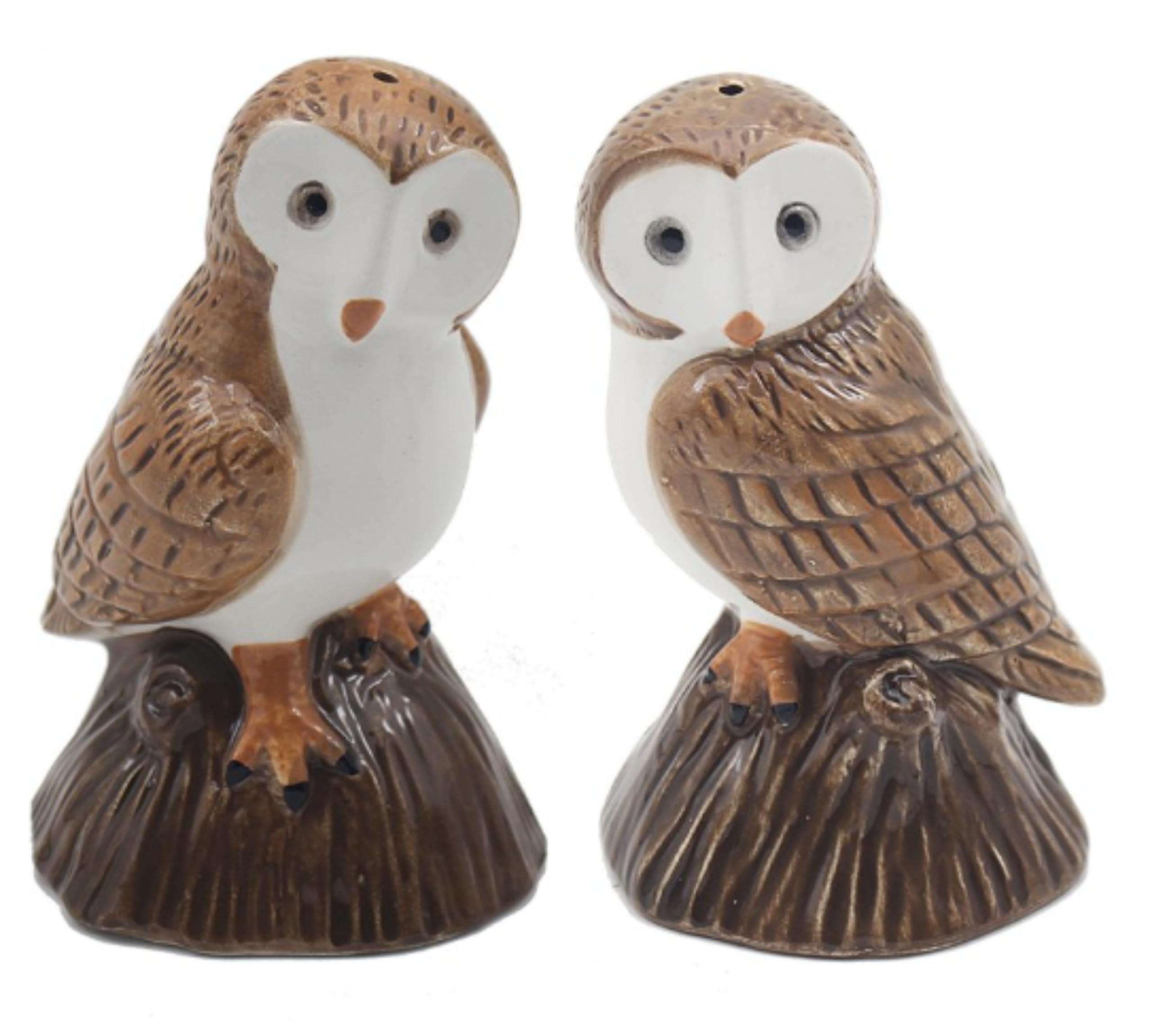 Lesser & Pavey Owls Salt & Pepper Set for All Types of Kitchen | Ceramic Salt & Pepper Shaker Set | Lovely Salt & Pepper Pots | Salt Shaker & Pepper Shaker Suitable for Home or Office