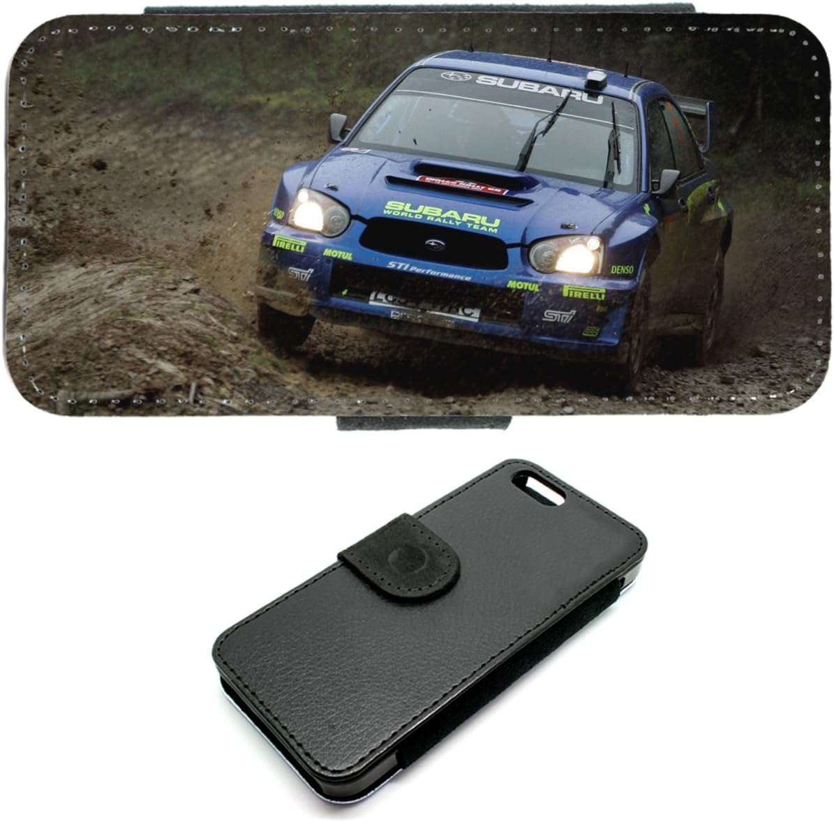 iPhone 5 / 5S Subaru Impreza rally Wallet Phone case WRC Drift Sti WRX