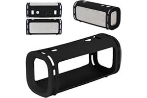 Ferbao Silicone Case for Sony ULT Field 5, Protective Carrying Cover for Sony ULT Field 5 Speaker Accessories (Black)