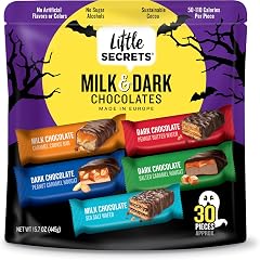 Little Secrets, Milk And Dark Chocolate Halloween Minis, 15.7 Ounce