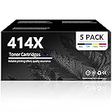 414X Toner Cartridges 5 Pack High Yield with
