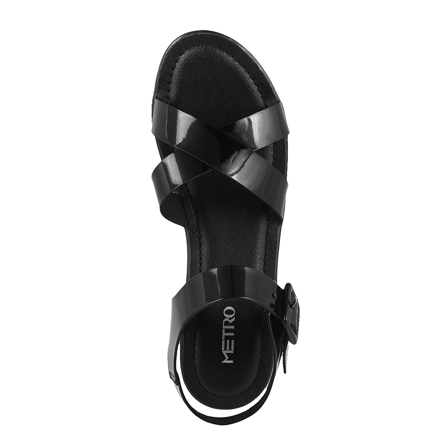 metro women black synthetic