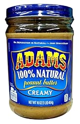 Adams Natural Creamy Peanut Butter - 16 oz