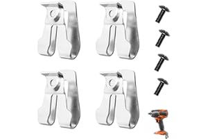 DEAWATER 4pcs 633586002 636181001 Belt Hook with screw For Ryobi and Ridgid 18 volt tools