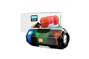 SBOSENT Portable Bluetooth Speakers with Light, Wireless Speaker, V5.1USB Card, Micro SD Card & FM Radio, for Outdoor, Indoor, Travel, Beach, Camping. (Black, Max)