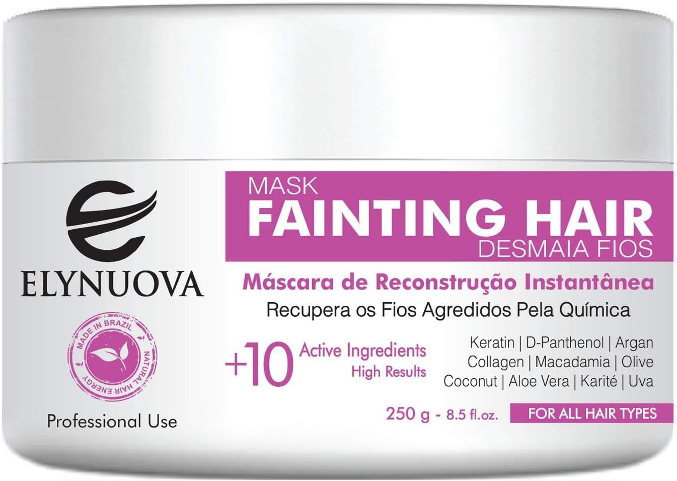 Elynuova Mask for Fainting Hair DESMAIA FIOS (8.5oz)