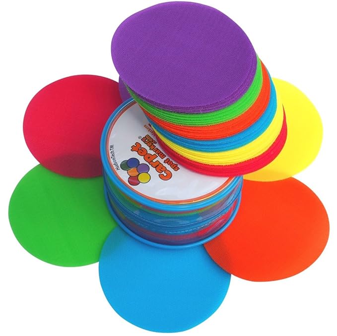 Carpet Spot Markers Classroom Sit Circles for Teachers (30 Pack) Amazon.ca Office Products