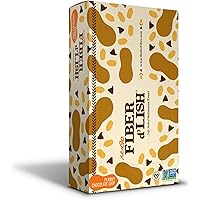Grab1 High Fiber Protein Bars - Peanut Caramel Flavor With 9g Fiber & 10g Protein - 10 Bars Pack (2 Boxes)