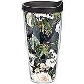 Tervis Kelly Ventura Anemone Flowers Made in USA Double Walled Insulated Tumbler Travel Cup Keeps Drinks Cold & Hot, 24oz, Classic