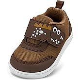 SKYWHEEL Toddler Boys Shoes Wide Barefoot Casual Walking Running Shoe for Toddlers Tennis Slip-On Cartoon Sneakers for Little Kids Comfortable Durable