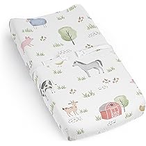 Crib Skirt Sweet Jojo Designs Farm Animals Baby Kid Clothes Laundry Hamper 691481