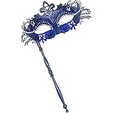 Masquerade Mask for Women/Men, Fancy Party Face Mask Venetian Mask for Prom Ball Halloween Mardi Gras