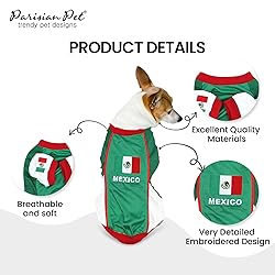 Parisian Pet Dog Jersey – Embroidered Mexico Mesh