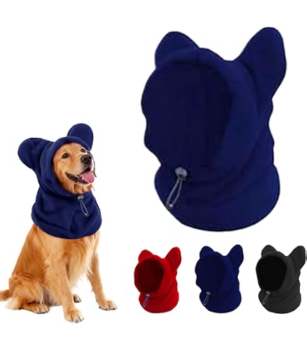 Amazon.com : Harikaji Pet Hat, Dog Ear Muffs Fleece Dog Winter