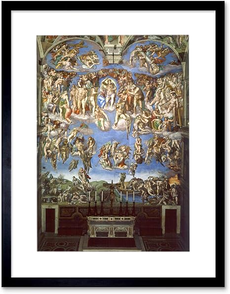Amazon Com The Art Stop Michelangelo Last Judgement 1541 Old Master Painting Frame Print Picture F12x525 Furniture Decor Amazon Com The Art Stop Michelangelo Last Judgement 1541 Old Master Painting Frame Print Picture F12x525 Furniture Decor