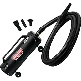 METROVAC MB-3 Air Force Master Blaster 8.0 HP Dog Hair Dryer Made in USA | High Velocity Dog Hair Blower with 8.0 HP Power for Pet Grooming, Air Force Master Blaster Dryer for Dog Hair and Coat Drying
