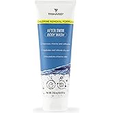 TRIHARD Chlorine Removal Body Wash, Protects and Hydrates Sensitive Skin from Pool and Ocean, Pool Essentials for Post Swim Chlorine Skin Protection