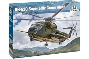 Italeri 91035 HH-53C Super Jolly Green Giant 1:72 Scale Plastic Model Kit/Model Assembly