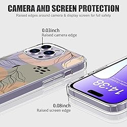 LUHOURI for iPhone 15 Pro Max Case with Screen