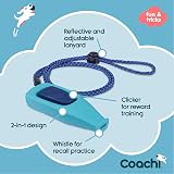 Coachi Whizzclick 2-in-1 Clicker and Whistle Training Aid with Reflective view 3