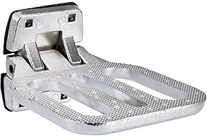 Gedlex Large Folding Step for Truck Heavy-Duty Fold Down Utility Body Step Grab flip-up Handle Step for Truck,Trailers, Busses, Boat, RV, Camper, and Other Vehicles