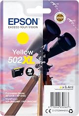 Epson 502XL Yellow Ink Cartridge Binocular High Yield Genuine