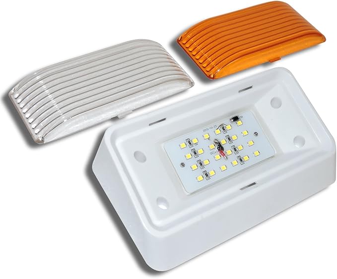LED RV Exterior Porch Utility Light 12v 280 Lumen Lighting Fixture