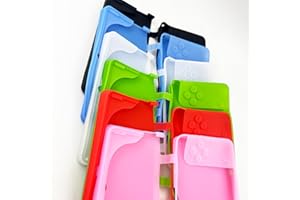 1PCS Silicone Rubber Soft Gel Protective Case Cover Replacement for 3DS Console (Red)