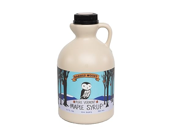 Amazon Com Barred Woods 100 Pure Vermont Maple Syrup Grade B