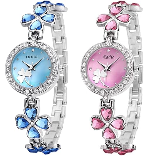 Cool Analogue White Dial Women's Watch (Combo of 2)