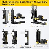 Enventor L-Shape Magnetic Bracket Base 1/4-20 Thread Laser Level Stand view 4