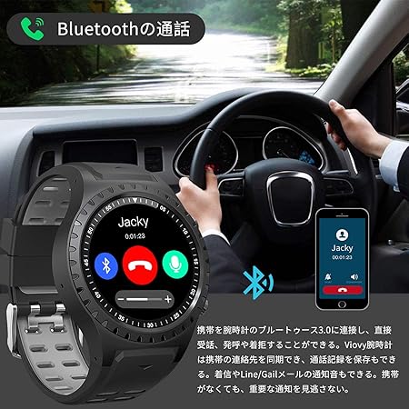 Amazon Co Jp Smart Watch Calls Gps Running Watch Supports Japanese Language Bluetooth Calling Function No Sim Slot Sports Smart Watch Multifunctional Smart Watch Wristband Heart Rate Monitor Activity Meter Compatible With Android Iphone